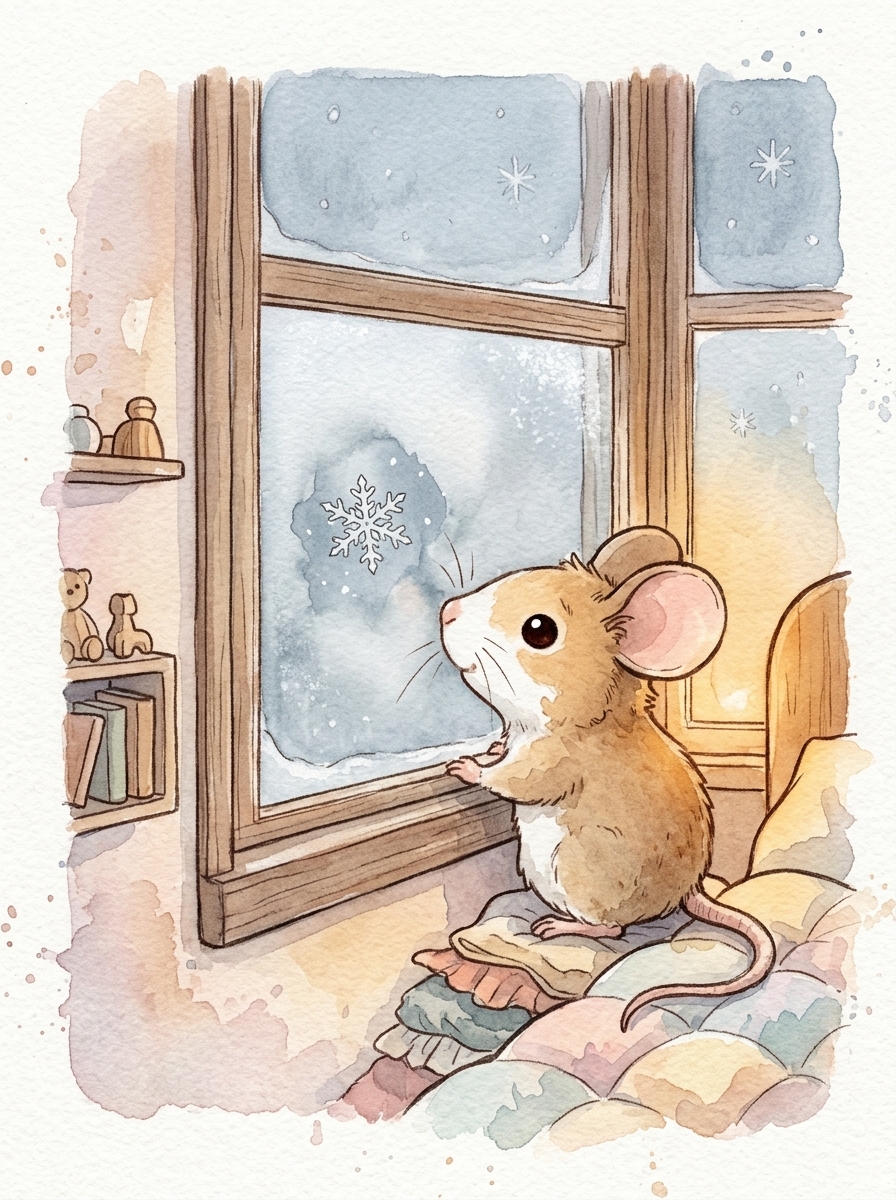 Nibbles Snow Day